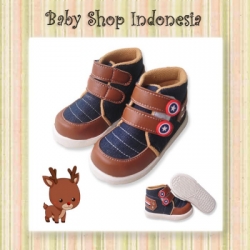 sepatu denim bintang  large